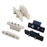 Maxbell Access Control Tappet Contacts Convenient Doors Access Electrical Connectors White 2 Terminals