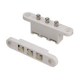 Maxbell Access Control Tappet Contacts Convenient Doors Access Electrical Connectors White 3 Terminals