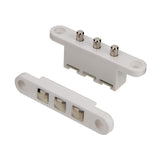 Maxbell Access Control Tappet Contacts Convenient Doors Access Electrical Connectors White 3 Terminals