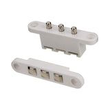 Maxbell Access Control Tappet Contacts Convenient Doors Access Electrical Connectors White 3 Terminals