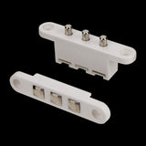 Maxbell Access Control Tappet Contacts Convenient Doors Access Electrical Connectors White 3 Terminals