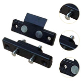Maxbell Access Control Tappet Contacts Convenient Doors Access Electrical Connectors Black 2 Terminals
