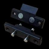 Maxbell Access Control Tappet Contacts Convenient Doors Access Electrical Connectors Black 2 Terminals