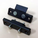 Maxbell Access Control Tappet Contacts Convenient Doors Access Electrical Connectors Black 2 Terminals