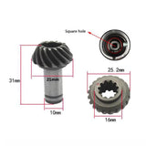 Maxbell Grass Trimmer Gear Assembly Component Easy Installation Equipment Lawn Mower Style C