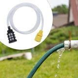Maxbell Self Priming Water Inlet Hose Accessory Parts Home Versatile Water Hose Pipe