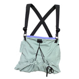 Maxbell Fruit Picking Bag Pouch Canvas Garden Storage Pouch for Orchard Outdoor Pear blue gray