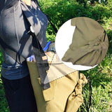 Maxbell Fruit Picking Bag Pouch Canvas Garden Storage Pouch for Orchard Outdoor Pear khaki