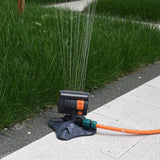 Maxbell Adjustable Range Sprinkler Easy Use Garden Sprinkler for Yards Gardens Lawns