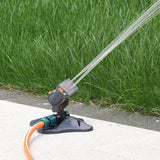Maxbell Adjustable Range Sprinkler Easy Use Garden Sprinkler for Yards Gardens Lawns
