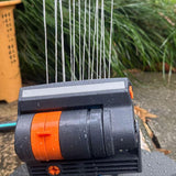 Maxbell Adjustable Range Sprinkler Easy Use Garden Sprinkler for Yards Gardens Lawns