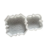 Maxbell 2 Pieces Concrete Brick Molding Form DIY Template for Picnic Areas Versatile