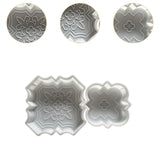 Maxbell 2 Pieces Concrete Brick Molding Form DIY Template for Picnic Areas Versatile