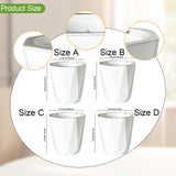 Maxbell Self Watering Plant Pot Desk Indoor Outdoor Plants for Patio Restaurant Dorm S