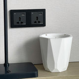 Maxbell Self Watering Plant Pot Desk Indoor Outdoor Plants for Patio Restaurant Dorm XL