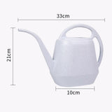Maxbell Garden Watering Can 2L Gardening Tool for House Bonsai Plants Courtyard White