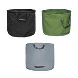 Maxbell Garden Leaf Storage Bag with Handles for Outdoor Leaves Grass Clippings Pool Black