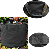 Maxbell Garden Leaf Storage Bag with Handles for Outdoor Leaves Grass Clippings Pool Black