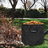 Maxbell Garden Leaf Storage Bag with Handles for Outdoor Leaves Grass Clippings Pool Black