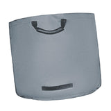 Maxbell Garden Leaf Storage Bag with Handles for Outdoor Leaves Grass Clippings Pool Gray
