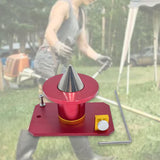 Maxbell Blade Balancer Parts Sturdy Supplies Balancing Tool for Garden Backyard Yard Red
