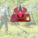 Maxbell Blade Balancer Parts Sturdy Supplies Balancing Tool for Garden Backyard Yard Red