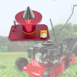 Maxbell Blade Balancer Parts Sturdy Supplies Balancing Tool for Garden Backyard Yard Red