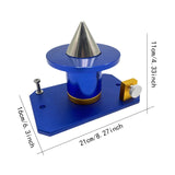 Maxbell Blade Balancer Parts Sturdy Supplies Balancing Tool for Garden Backyard Yard Blue