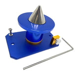 Maxbell Blade Balancer Parts Sturdy Supplies Balancing Tool for Garden Backyard Yard Blue