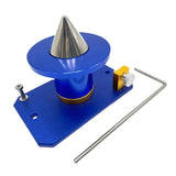 Maxbell Blade Balancer Parts Sturdy Supplies Balancing Tool for Garden Backyard Yard Blue