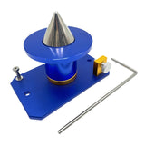 Maxbell Blade Balancer Parts Sturdy Supplies Balancing Tool for Garden Backyard Yard Blue