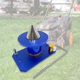 Maxbell Blade Balancer Parts Sturdy Supplies Balancing Tool for Garden Backyard Yard Blue