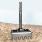 Maxbell Socket Punch Sturdy Easy to Use Square Slot Cutter for Brick Cement Concrete