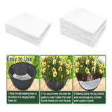 Maxbell Self Watering Hanging Basket Liners Reusable Devices Accessories Replacement 10 Pieces