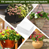 Maxbell Self Watering Hanging Basket Liners Reusable Devices Accessories Replacement 20 Pieces