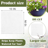 Maxbell Self Watering Hanging Basket Liners Reusable Devices Accessories Replacement 20 Pieces