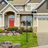 Maxbell Shepherds Hook Garden Ground Plant Stand for Solar Light Lanterns Flower Pot 195x32cm