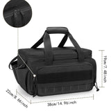 Maxbell Tool Tote Bag Zipper Tools Carrying Tote for Handymen Birthday Gift Plumbers