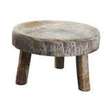 Maxbell Wooden Planter Stool Stand Flower Pot Support for Farmhouse Bedroom Bathroom
