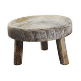 Maxbell Wooden Planter Stool Stand Flower Pot Support for Farmhouse Bedroom Bathroom