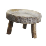 Maxbell Wooden Planter Stool Stand Flower Pot Support for Farmhouse Bedroom Bathroom