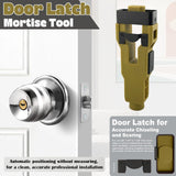 Maxbell Door Latch Mortise Tool Help Remove Material Versatile Scoring and Chiseling Green