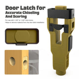 Maxbell Door Latch Mortise Tool Help Remove Material Versatile Scoring and Chiseling Green