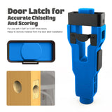 Maxbell Door Latch Mortise Tool Help Remove Material Versatile Scoring and Chiseling Blue