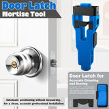 Maxbell Door Latch Mortise Tool Help Remove Material Versatile Scoring and Chiseling Blue
