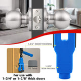 Maxbell Door Latch Mortise Tool Help Remove Material Versatile Scoring and Chiseling Blue
