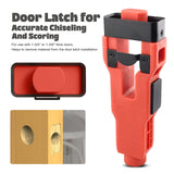 Maxbell Door Latch Mortise Tool Help Remove Material Versatile Scoring and Chiseling Orange