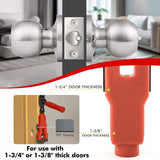 Maxbell Door Latch Mortise Tool Help Remove Material Versatile Scoring and Chiseling Orange