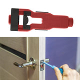Maxbell Door Latch Mortise Tool Help Remove Material Versatile Scoring and Chiseling Red