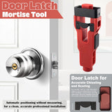Maxbell Door Latch Mortise Tool Help Remove Material Versatile Scoring and Chiseling Red
